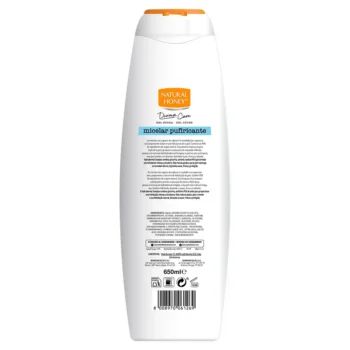 NATURAL HONEY DERMA CARE PURIFYING MICELLAR shower gel 650 ml