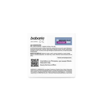 BABARIA HYALURONIC ACID facial gel 50 ml