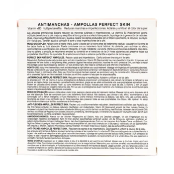 BABARIA ANTIMANCHAS ampollas perfect skin 5 x 2 ml
