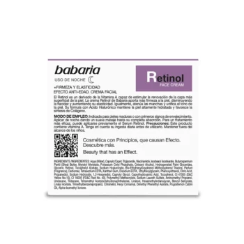 BABARIA RETINOL facial cream 50 ml