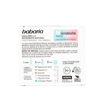 BABARIA MICROBIOTA balance facial cream 50 ml