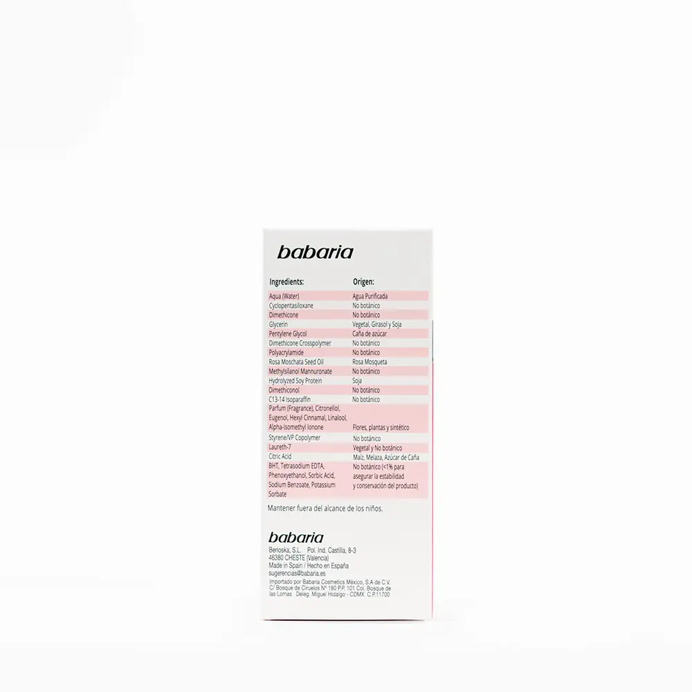 BABARIA ROSA MOSQUETA VITAL SKIN 9 serum regenerador 50 ml BABARIA ROSA MOSQUETA VITAL SKIN 9 serum regenerador 50 ml