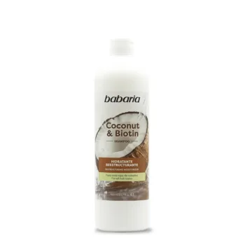 <span class="notranslate">BABARIA COCONUT & BIOTIN</span> Hydrating Restructuring Shampoo 700 ml <span class="notranslate">BABARIA COCONUT & BIOTIN</span> Hydrating Restructuring Shampoo 700 ml