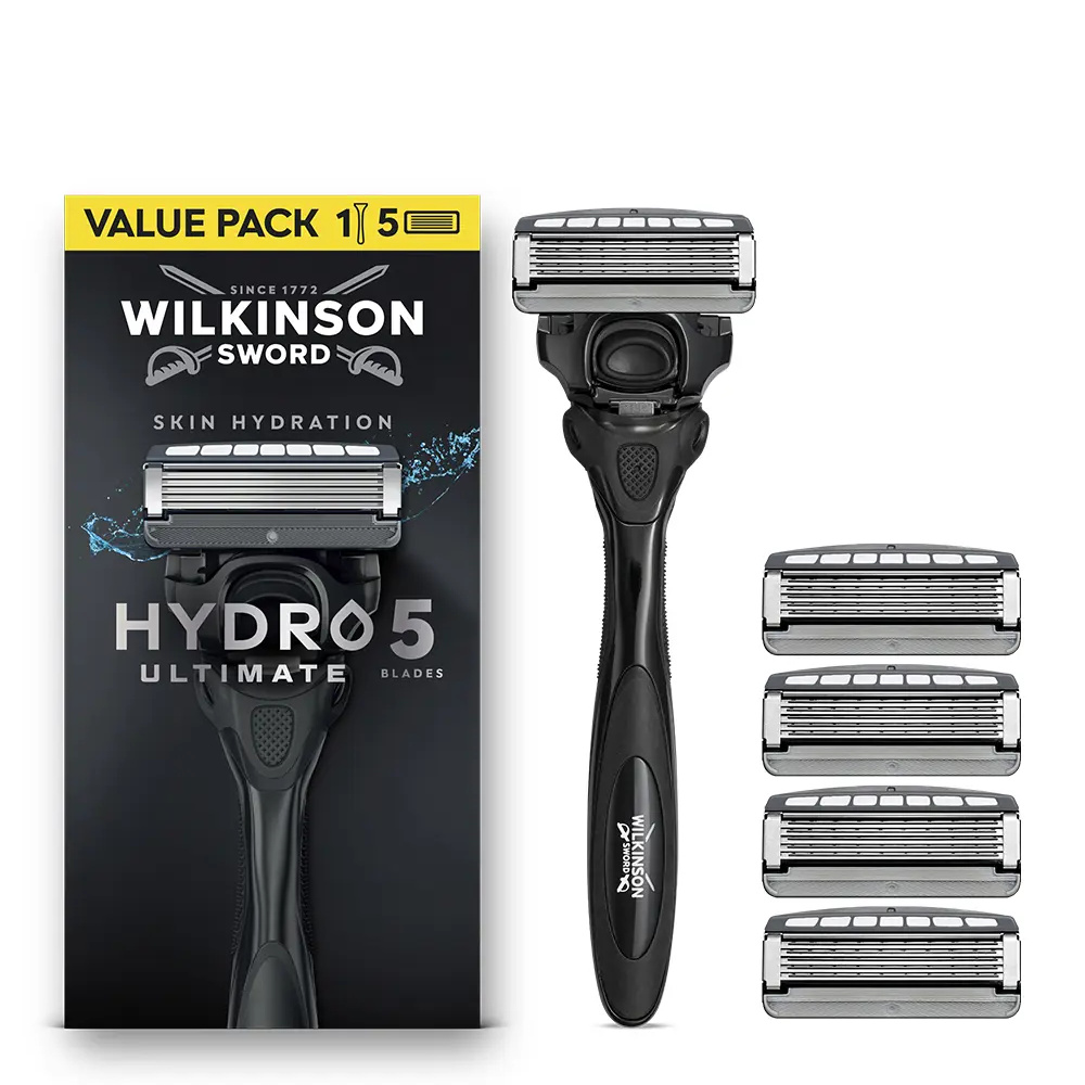 WILKINSON HYDRO 5 ULTIMATE machine + 5 spare parts 5 u WILKINSON HYDRO 5 ULTIMATE machine + 5 spare parts 5 u