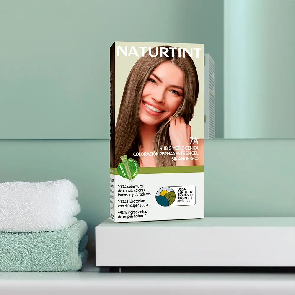 <span class="notranslate">NATURTINT COLORATION</span> ammonia-free hair dye #7A-Medium Ash Blonde 170 ml <span class="notranslate">NATURTINT COLORATION</span> ammonia-free hair dye #7A-Medium Ash Blonde 170 ml - Image 2