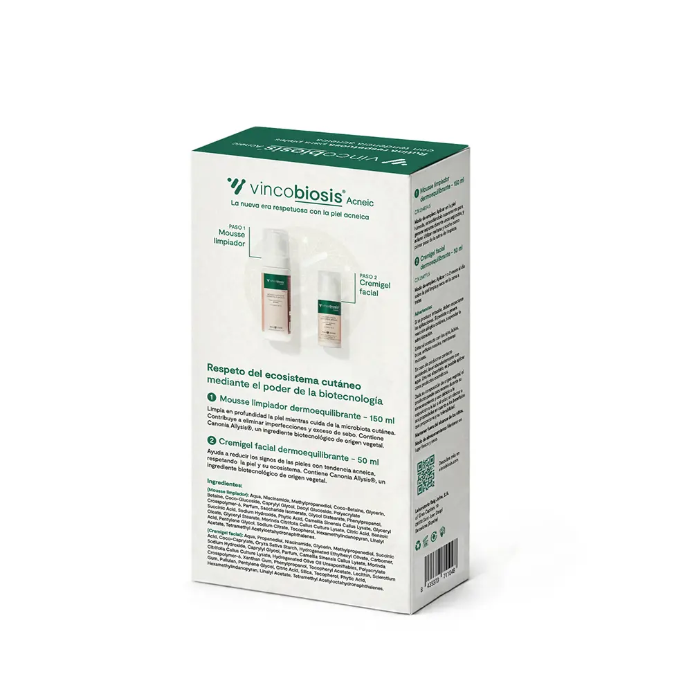 VINCOBIOSIS VINCOBIOSIS ACNEICset 2 pcs