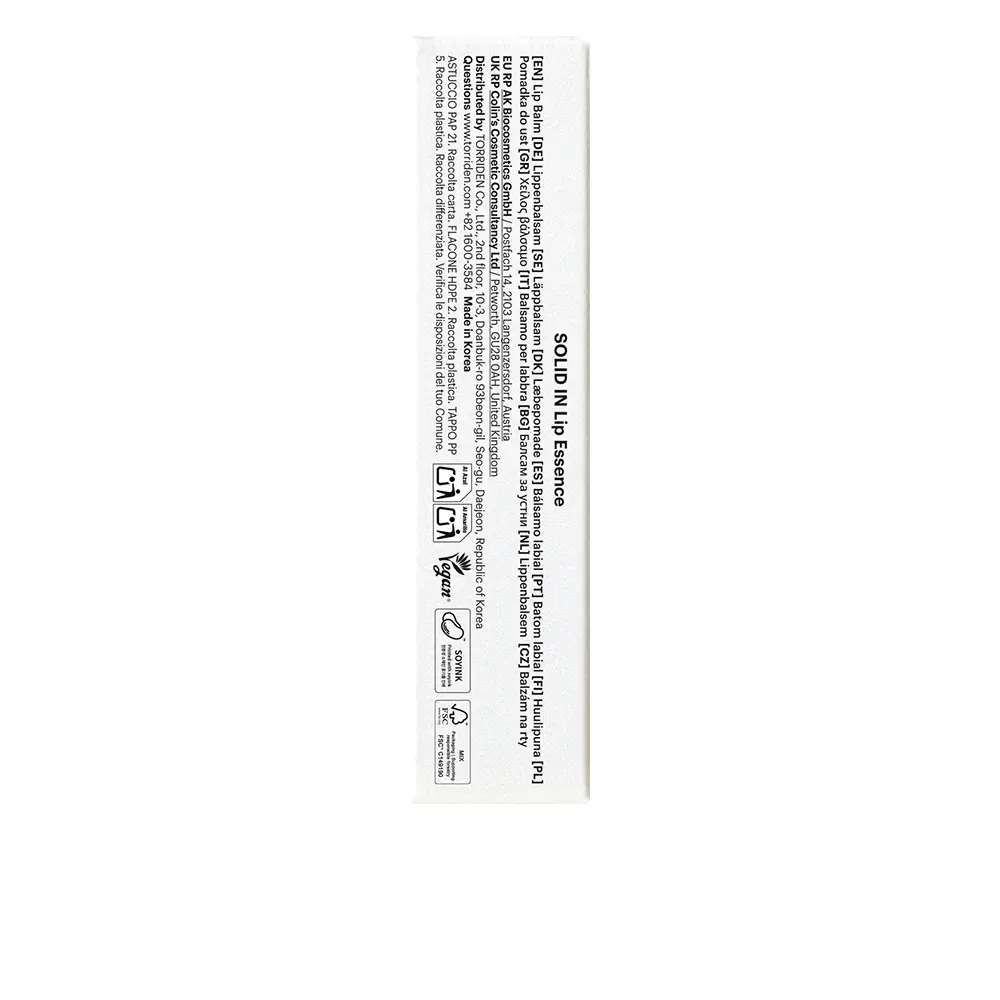 TORRIDEN SOLID IN ceramide lip essence 11 ml