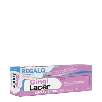 LACER GINGILACER TOOTHPASTE + TOOTHBRUSH 2 PACK LACER GINGILACER TOOTHPASTE + TOOTHBRUSH 2 PACK