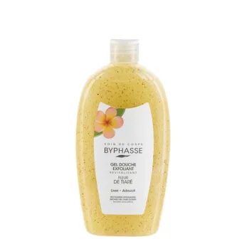BYPHASSE Tiare flower EXFOLIATING SHOWER GEL 750 ml BYPHASSE Tiare flower EXFOLIATING SHOWER GEL 750 ml