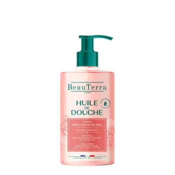 BEAUTERRA IRIS & WHITE MUSK shower oil 750 ml