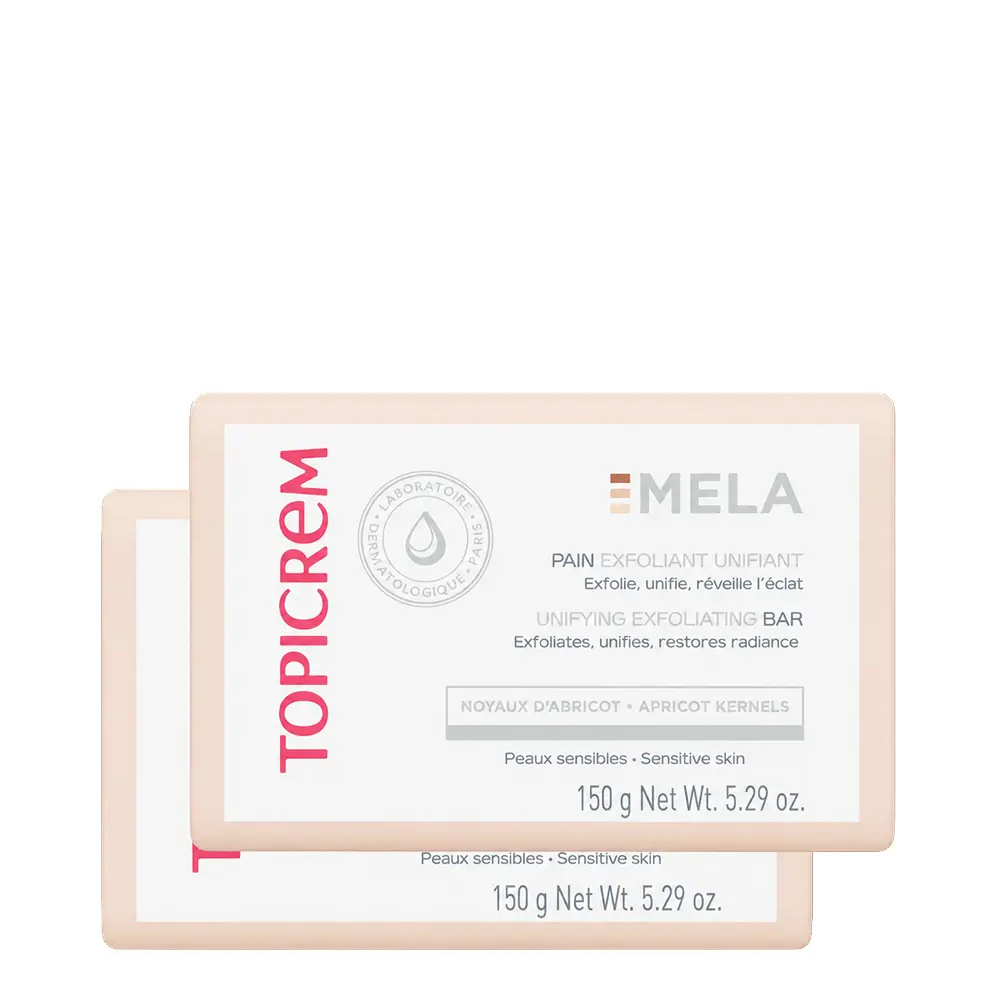 TOPICREM MELA exfoliating bar pack 2 x 150 gr TOPICREM MELA exfoliating bar pack 2 x 150 gr