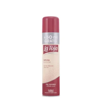 LA TOJA HYDROTHERMAL shaving foam for sensitive skin spray 250 + 50 ml