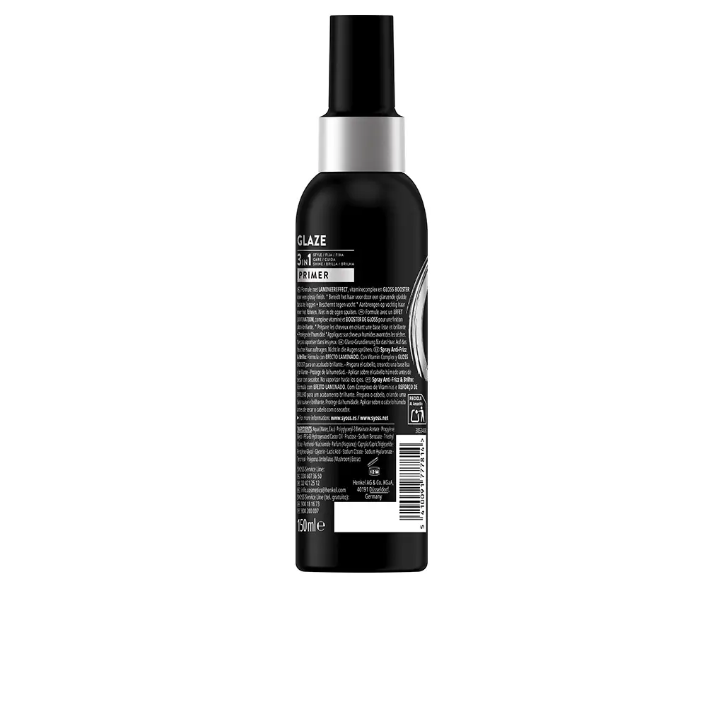 SYOSS GLAZE 3 IN 1 primer 150 ml SYOSS GLAZE 3 IN 1 primer 150 ml