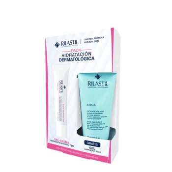 RILASTIL AQUA INTENSE 72H + CLEANSING GEL set 2 pcs