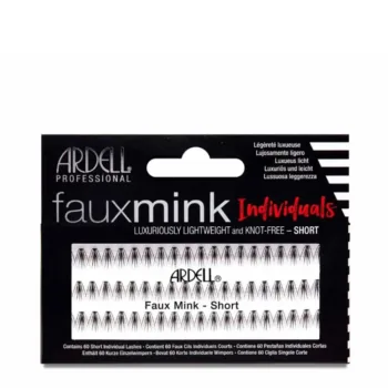 <span class="notranslate">ARDELL FAUX MINK</span> pestanas individuales negras #short 1 u