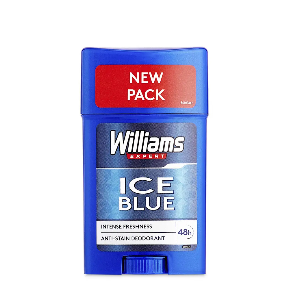 WILLIAMS ICE BLUE deodorant stick 75 ml WILLIAMS ICE BLUE deodorant stick 75 ml