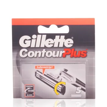 GILLETTE GILLETTE CONTOUR PLUS charger 5 refills GILLETTE GILLETTE CONTOUR PLUS charger 5 refills