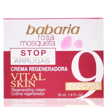 BABARIA ROSA MOSQUETA VITAL SKIN 9 crema facial 50 ml BABARIA ROSA MOSQUETA VITAL SKIN 9 crema facial 50 ml